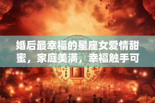 婚后最幸福的星座女爱情甜蜜，家庭美满，幸福触手可及！