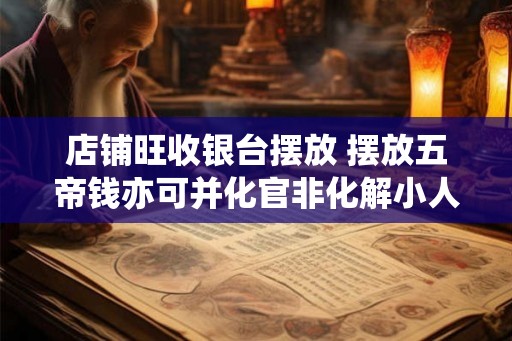 店铺旺收银台摆放 摆放五帝钱亦可并化官非化解小人