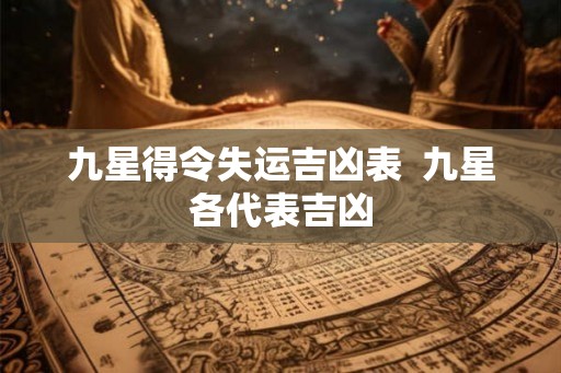 九星得令失运吉凶表 九星各代表吉凶 九星得令失运吉凶表 九星各代表吉凶