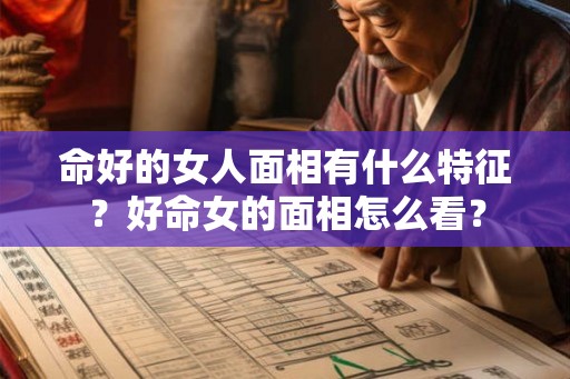 命好的女人面相有什么特征？好命女的面相怎么看？