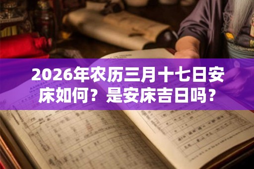 2026年农历三月十七日安床如何?是安床吉日吗? 2026年农历三月十七日安床如何?是安床吉日吗?