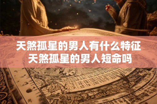 天煞孤星的男人有什么特征 天煞孤星的男人短命吗 天煞孤星的男人有什么特征 天煞孤星的男人短命吗