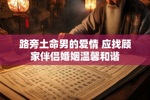 路旁土命男的爱情 应找顾家伴侣婚姻温馨和谐