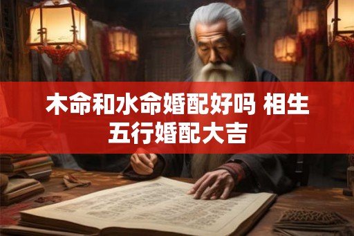 木命和水命婚配好吗 相生五行婚配大吉