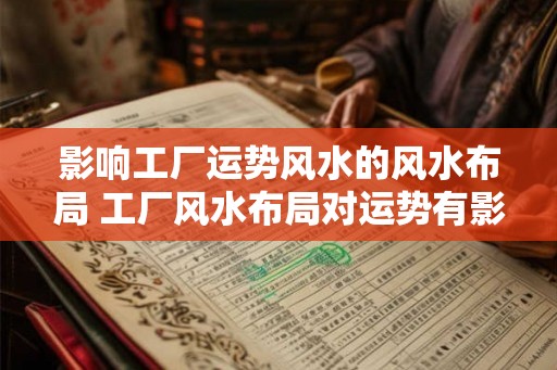 影响工厂运势风水的风水布局 工厂风水布局对运势有影响吗