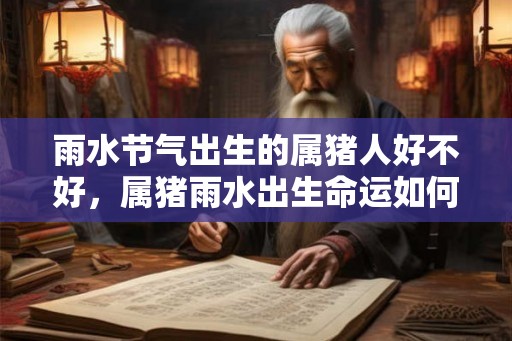雨水节气出生的属猪人好不好，属猪雨水出生命运如何？