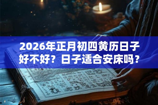 2026年正月初四黄历日子好不好？日子适合安床吗？