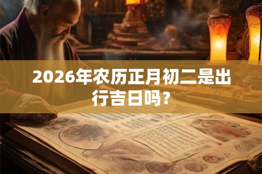 2026年农历正月初二是出行吉日吗？