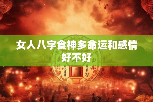 女人八字食神多命运和感情好不好