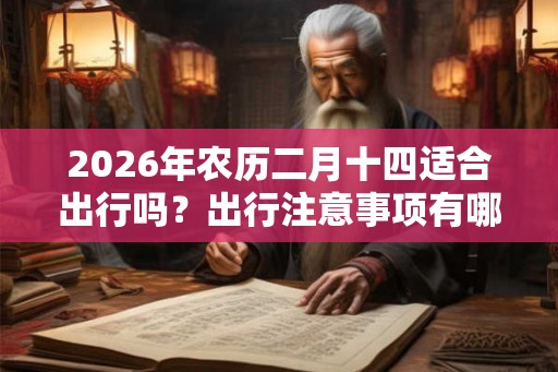 2026年农历二月十四适合出行吗？出行注意事项有哪些？