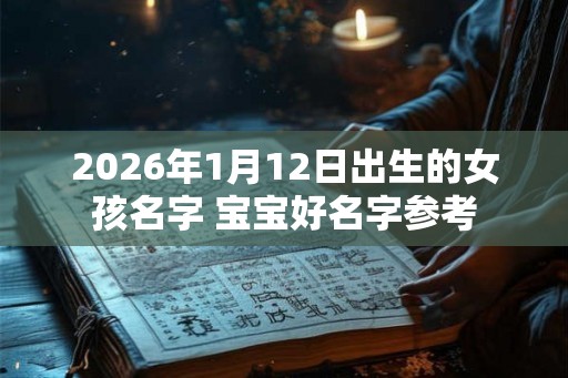 2026年1月12日出生的女孩名字 宝宝好名字参考 2026年1月12日出生的女孩名字 宝宝好名字参考