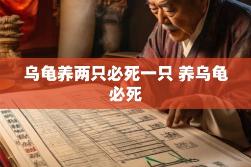乌龟养两只必死一只 养乌龟必死