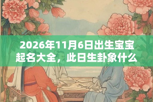 2026年11月6日出生宝宝起名大全，此日生卦象什么样？