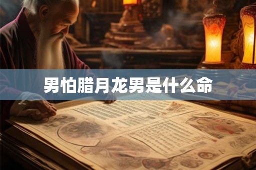 男怕腊月龙男是什么命 男怕腊月龙男是什么命