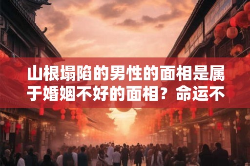 山根塌陷的男性的面相是属于婚姻不好的面相?命运不好? 山根塌陷的男性的面相是属于婚姻不好的面相?命运不好?