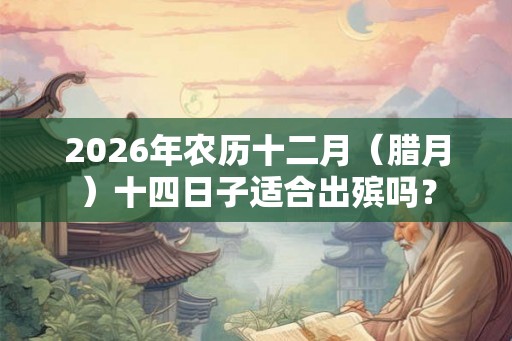 2026年农历十二月(腊月)十四日子适合出殡吗? 2026年农历十二月(腊月)十四日子适合出殡吗?