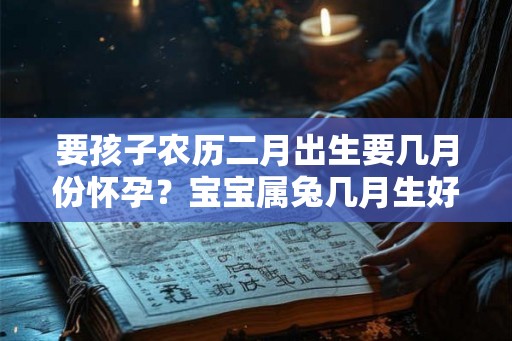 要孩子农历二月出生要几月份怀孕？宝宝属兔几月生好