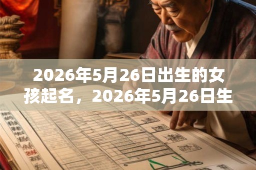 2026年5月26日出生的女孩起名,2026年5月26日生宝宝好不好? 2026年5月26日出生的女孩起名,2026年5月26日生宝宝好不好?