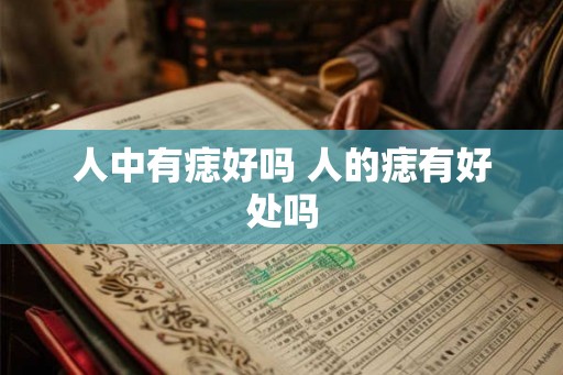 人中有痣好吗 人的痣有好处吗