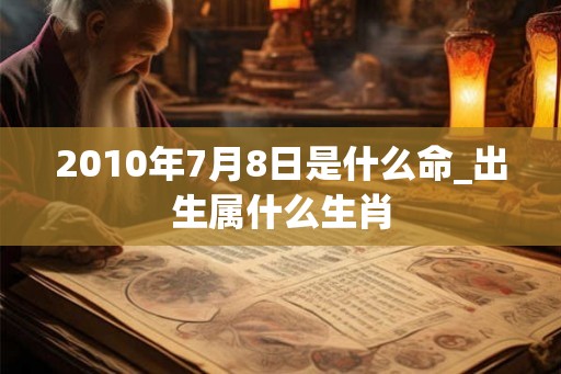 2010年7月8日是什么命_出生属什么生肖 2010年7月8日是什么命_出生属什么生肖