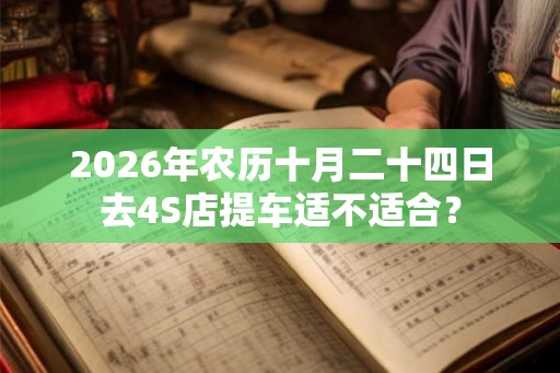 2026年农历十月二十四日去4S店提车适不适合？