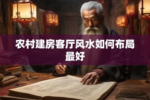 农村建房客厅风水如何布局最好