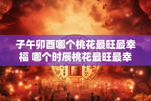 子午卯酉哪个桃花最旺最幸福 哪个时辰桃花最旺最幸福