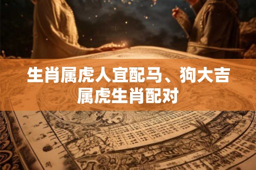 生肖属虎人宜配马、狗大吉属虎生肖配对