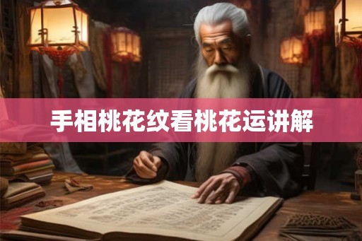 手相桃花纹看桃花运讲解