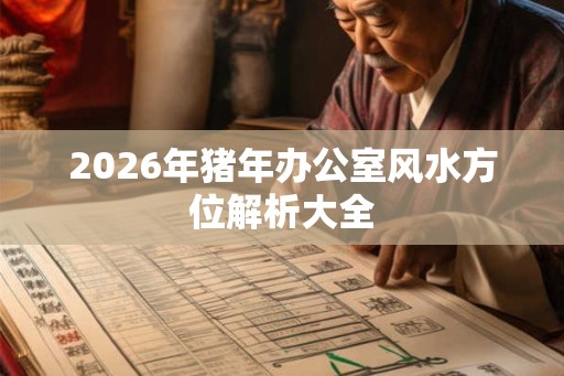 2026年猪年办公室风水方位解析大全 2026年猪年办公室风水方位解析大全