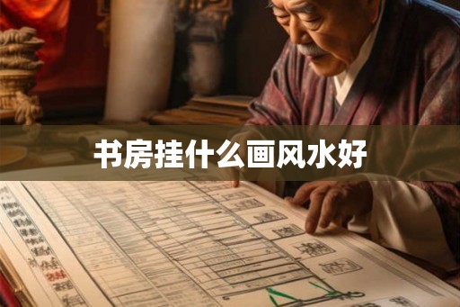 书房挂什么画风水好