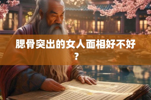 腮骨突出的女人面相好不好？