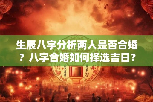 生辰八字分析两人是否合婚？八字合婚如何择选吉日？