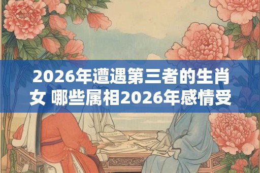 2026年遭遇第三者的生肖女 哪些属相2026年感情受挫 2026年遭遇第三者的生肖女 哪些属相2026年感情受挫