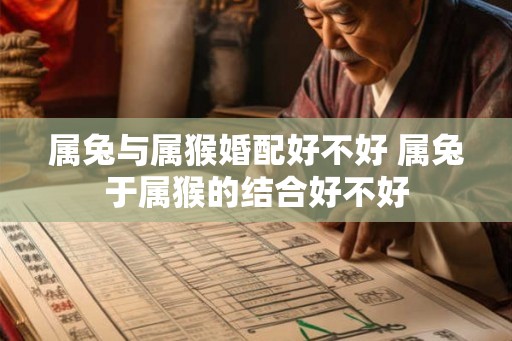 属兔与属猴婚配好不好 属兔于属猴的结合好不好