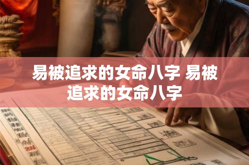 易被追求的女命八字 易被追求的女命八字