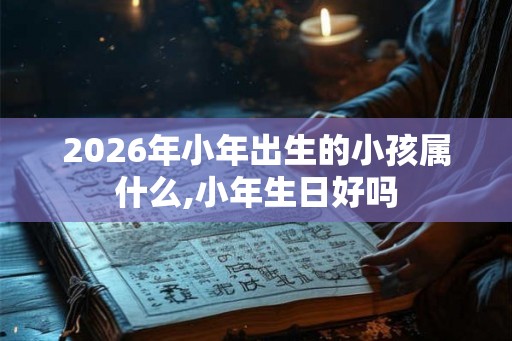 2026年小年出生的小孩属什么,小年生日好吗