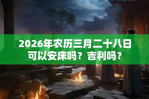 2026年农历三月二十八日可以安床吗？吉利吗？