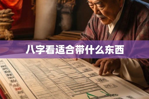 八字看适合带什么东西