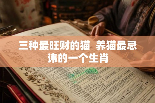 三种最旺财的猫 养猫最忌讳的一个生肖 三种最旺财的猫 养猫最忌讳的一个生肖