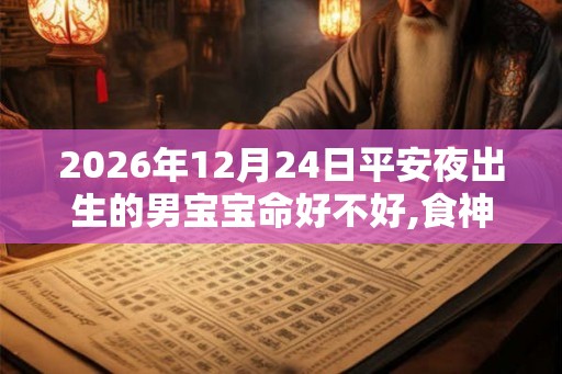 2026年12月24日平安夜出生的男宝宝命好不好,食神命局心胸宽广
