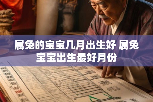 属兔的宝宝几月出生好 属兔宝宝出生最好月份