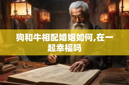 狗和牛相配婚姻如何,在一起幸福吗