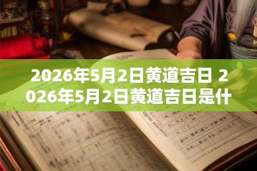 2026年5月2日黄道吉日 2026年5月2日黄道吉日是什么意思 2026年5月2日黄道吉日 2026年5月2日黄道吉日是什么意思