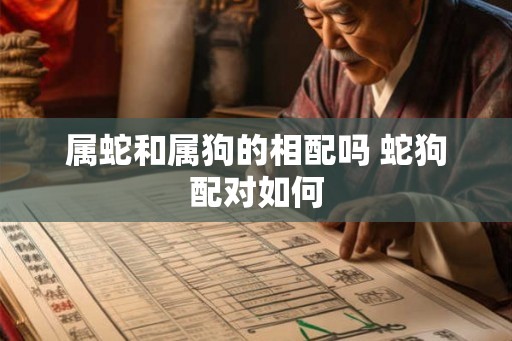 属蛇和属狗的相配吗 蛇狗配对如何 属蛇和属狗的相配吗 蛇狗配对如何