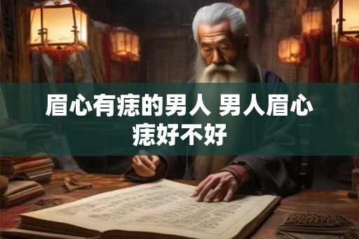 眉心有痣的男人 男人眉心痣好不好 眉心有痣的男人 男人眉心痣好不好