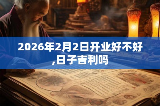 2026年2月2日开业好不好,日子吉利吗