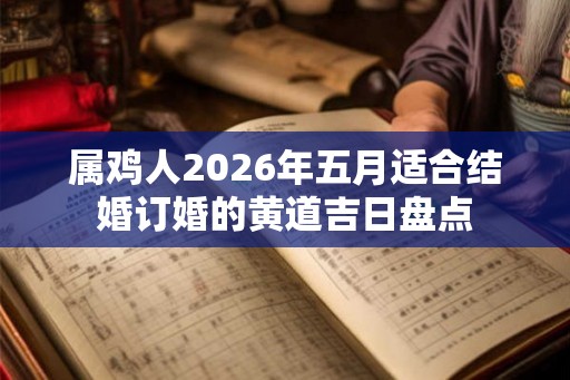 属鸡人2026年五月适合结婚订婚的黄道吉日盘点 属鸡人2026年五月适合结婚订婚的黄道吉日盘点