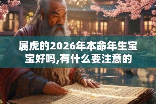属虎的2026年本命年生宝宝好吗,有什么要注意的