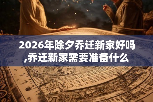 2026年除夕乔迁新家好吗,乔迁新家需要准备什么